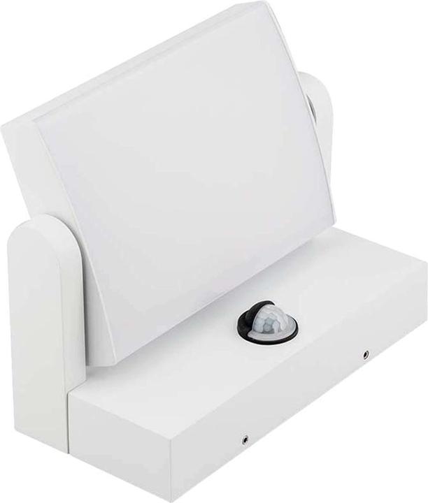 Produktbild V-TAC VT11020120W 20W LED Wandlicht Sensor Weiss Body 4000K IP65 (2520 lm, IP65)