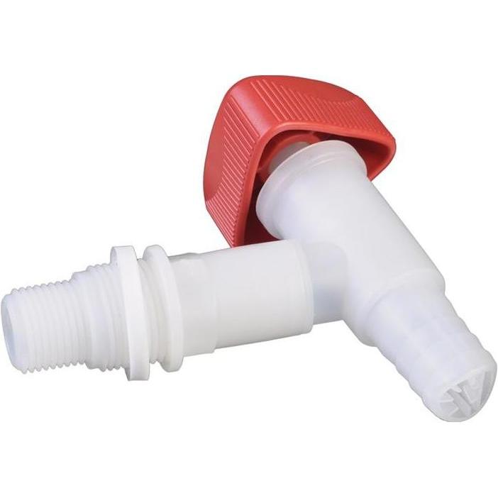 Thumbnail - Hünersdorff, Ventil, Auslaufhahn HDPE/LDPE R 1/2+R 3/4 ″