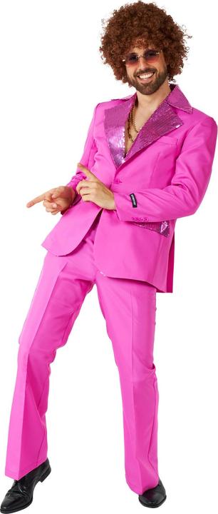 OppoSuits Disco Suit pink party suit (L)