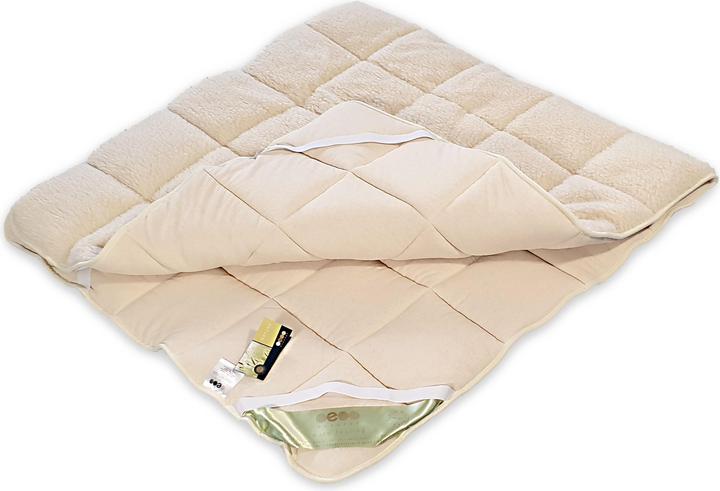 Immagine prodotto Erzstef Coprimaterasso in lana d'agnello (160 x 200 cm)