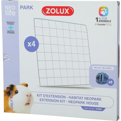 Kit d'extension pour l'enclos modulable Zolux NEOLIFE Park cochon d'inde
