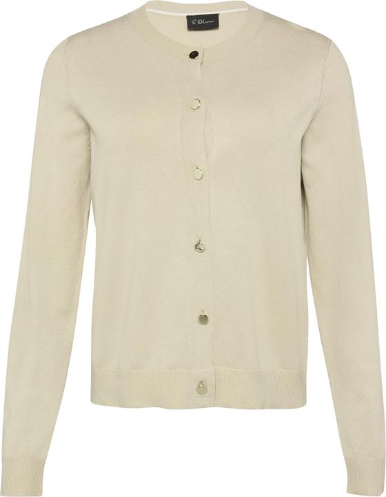 Immagine prodotto S.Oliver Strickjacke Strickjacke aus Viskosemix mit dekorativen Knöpfen (42)