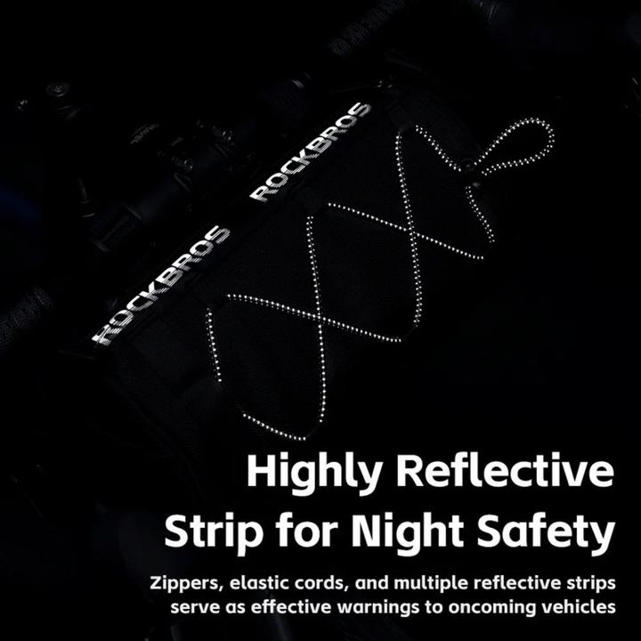 Image du produit Rockbros 30110030001 sacoche de guidon - noir