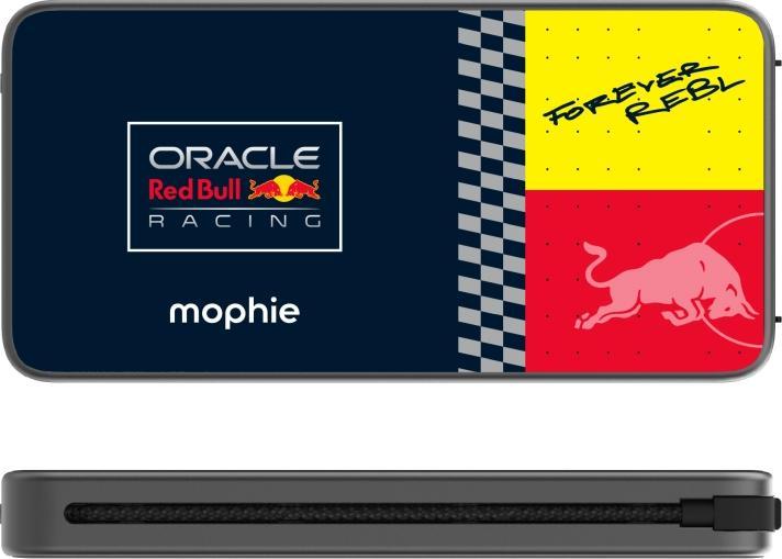Produktbild mophie Powerstation Plus 10K Red Bull Racing - 10.000 mAh Powerbank (10000 mAh, 30 W, 37 Wh)