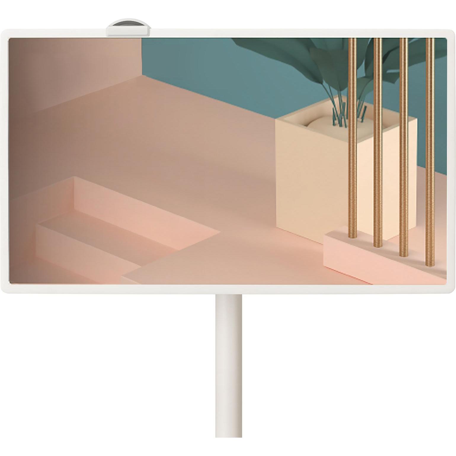 LG StanbyME 27ART10AKPL (27", LCD, Full HD, 2024), TV, Silber