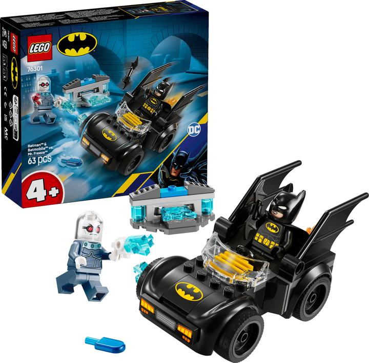 Productafbeelding LEGO Batman & Batmobil vs. Mr. Freeze (76301, LEGO DC)