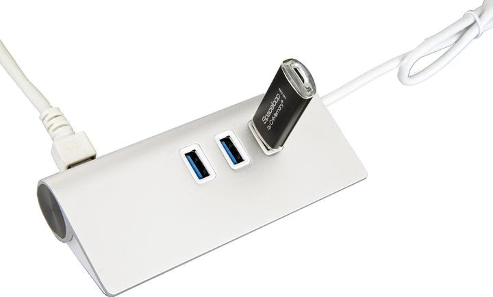 Actual product image Exsys EX-1132-N 3 Port USB 3.0 HUB (USB-C, 7 Ports)