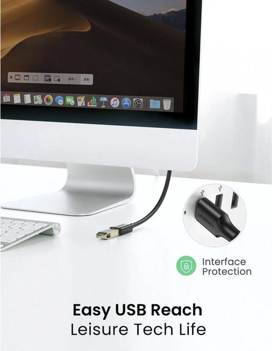 Image du produit Ugreen USB A—Usb A (1 m, USB 3.0)
