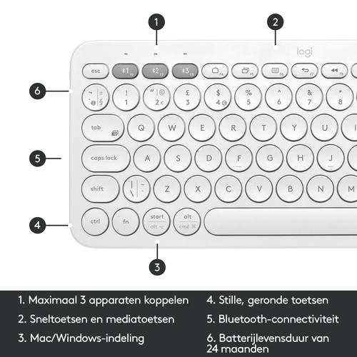 Actual product image Logitech K380 (Eng. Int., Wireless)
