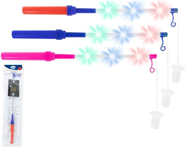 Elektrischer Laternenstab Mit Sternen - 30 Cm Holz/Plastik Für Laternenumzüge