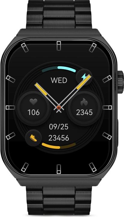 Image du produit KSIX Olympo smartwatch, AMOLED 1,96” display, 2 straps, 5 days aut., Sport and health modes, Calls