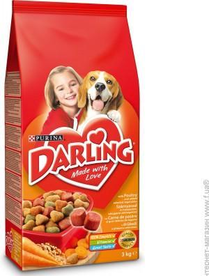 Actual product image Purina ONE Darling Dry With Poultry 3kg (Adult, 3000 g)