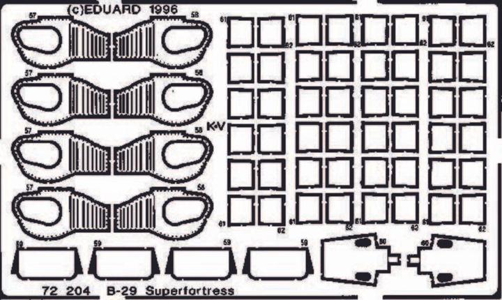Produktbild Eduard B-29 A Superfortress