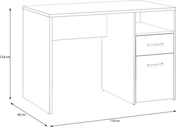 Image du produit Forte Paldiski (110 x 60 x 73.80 cm)