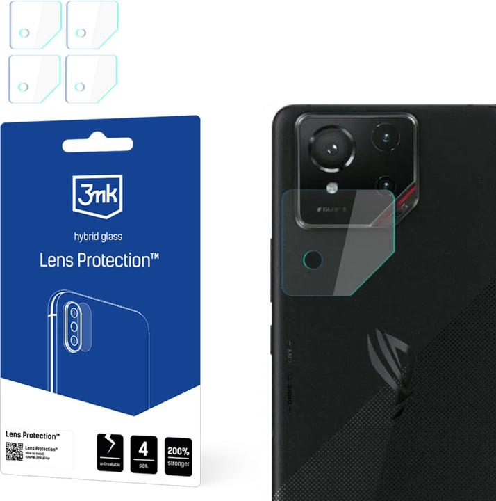 Produktbild 3MK Hybrid Glass for Camera Lens Lens Protection for Asus ROG Phone 9/9 Pro (1 Stk., ASUS ROG Phone 9, ASUS ROG Phone 9 Pro)