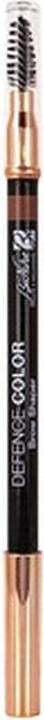 Actual product image BioNike Defence Color Brow Shaper Eyebrow Pencil No. 502 Light Brown with Brush (Light brown)
