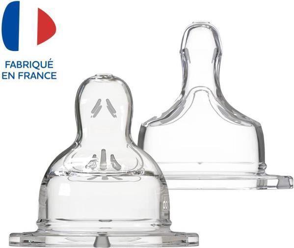 Produktbild Dodie Sensation+ Flat Wide Neck Schnuller für Kinder im Alter von 0-6 Monaten