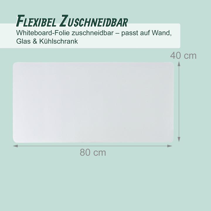 Actual product image Relaxdays Whiteboard Folie (50x100cm)