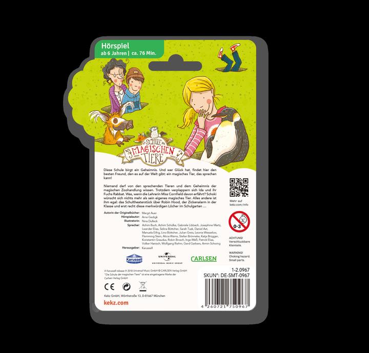 Image du produit Kekz Audiochip L'école des animaux magiques (Allemand)