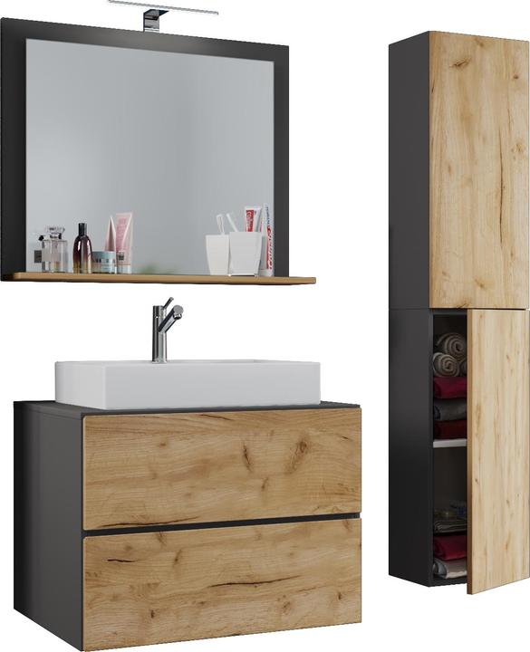 Immagine prodotto VCM Lavabo 4 pezzi Lavabo Cassetto Lendas