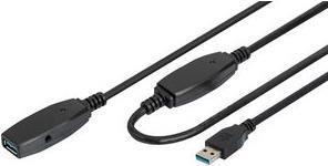 Produktbild Digitus USB3.0 Aktives Verlängerungskabel (5 m, USB 3.0)