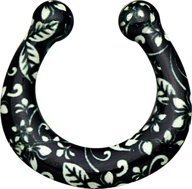 Immagine prodotto Star Piercing Setto finto con motivo floreale (Ottone)