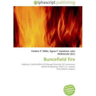Buncefield fire, Fachbücher