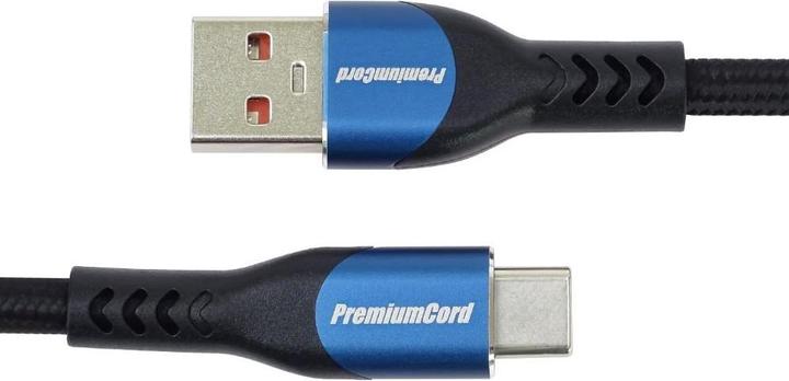 Image du produit PremiumCord USB-C/M - Câble USB 2.0 A/M, charge rapide 5A, 2m (2 m, USB 2.0)