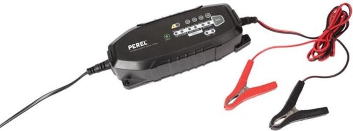 Actual product image Perel INTELLIGENT AUTOMATIC CHARGER FOR VEHICLES 6 V / 12 V - 3.8 A (12V, 6V, 3.80 A)