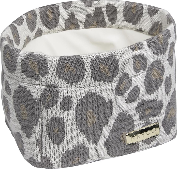 Actual product image Meyco Wrap-around basket medium panther neutral