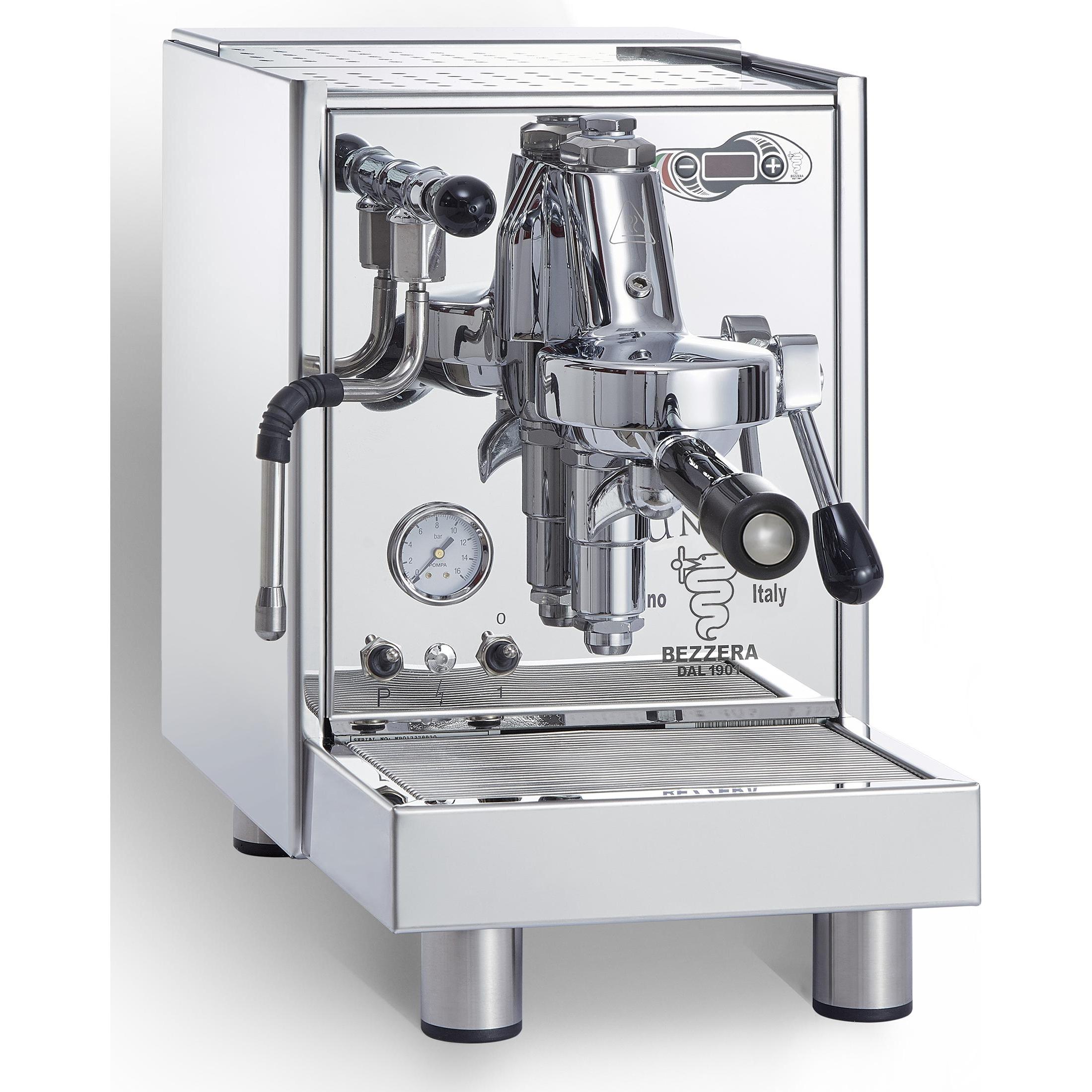 Bezzera Unica PID, Macchina per caffè con portafiltro, Argento