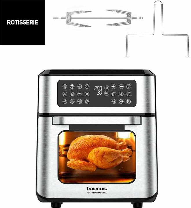 Actual product image Taurus Air Fry Digital Grill
