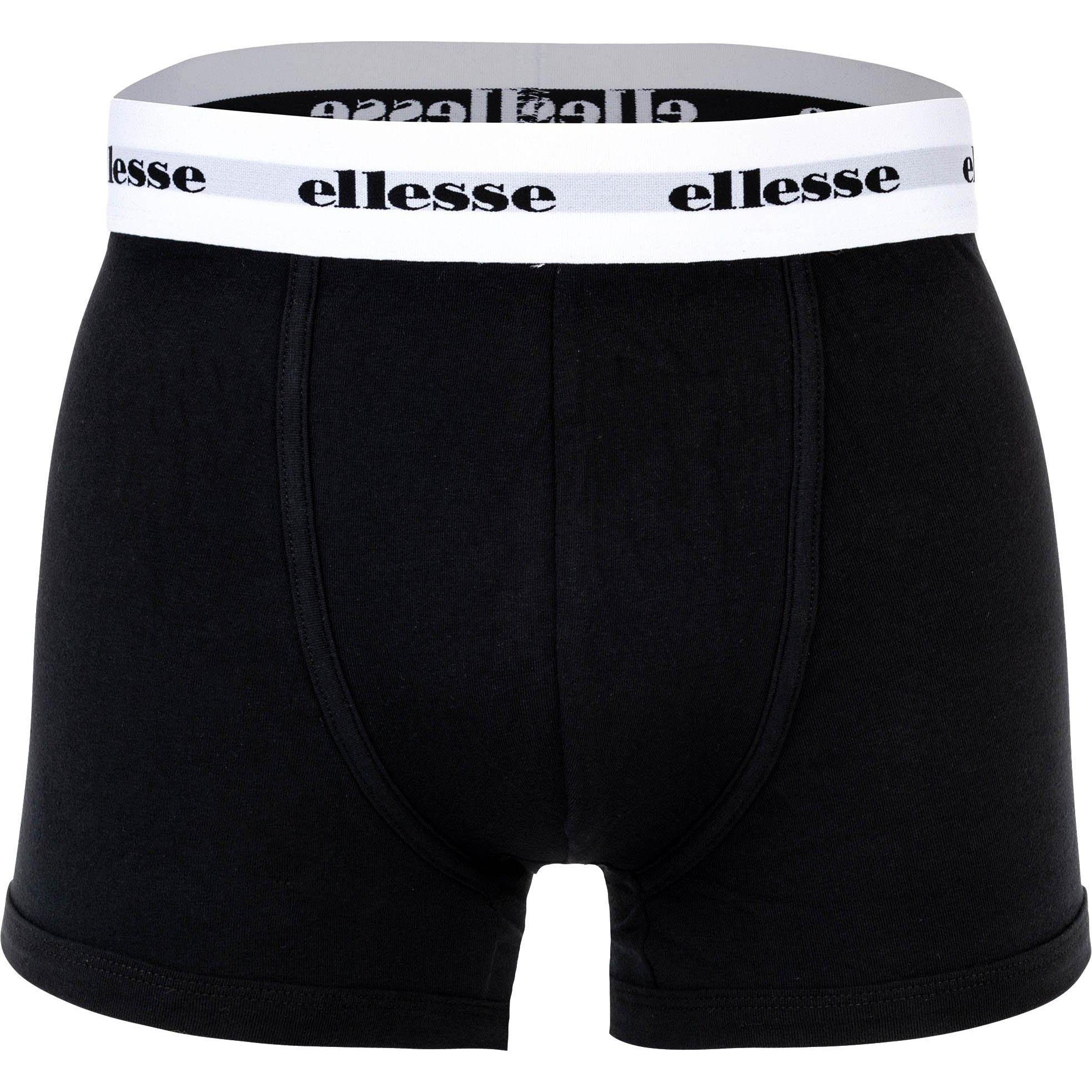 Thumbnail - Ellesse, Herren, Unterhosen, Boxershort Casual Stretch Scopello 7pk Trunks, Schwarz, (S, 7er Pack)