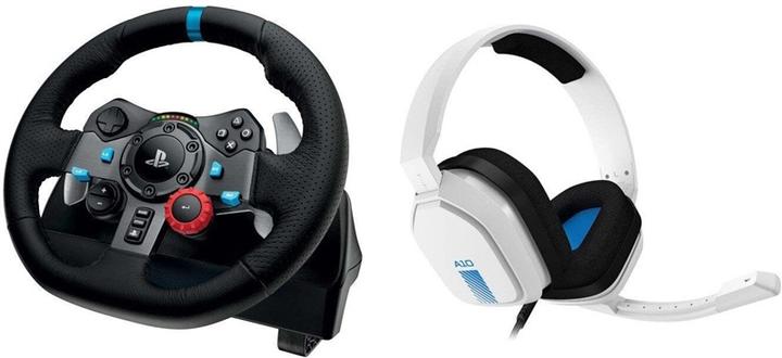 Actual product image Logitech G G29 Driving Force Racing Wheel (PC, PS3, PS4, PS5)