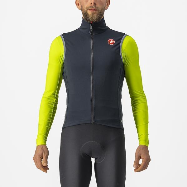 Castelli, Herren, Velojacke, Perfetto Ro 2 Vest (S), Schwarz, S