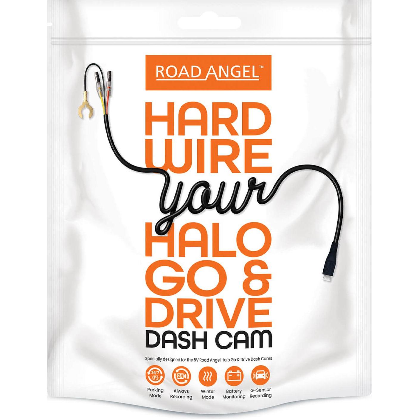 Road Angel HWK5V, Accessori per dashcam, Nero