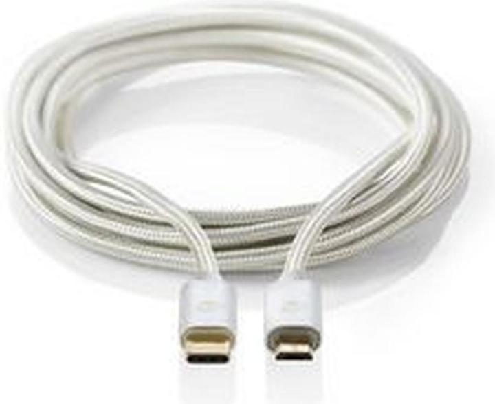 Produktbild Nedis USB-Kabel - USB 2.0 - Typ-C ™ Stecker/Micro-B Stecker - 480 Mbps - 10 W - Vergoldet - 3 m - (3 m, USB 2.0, 10 W)