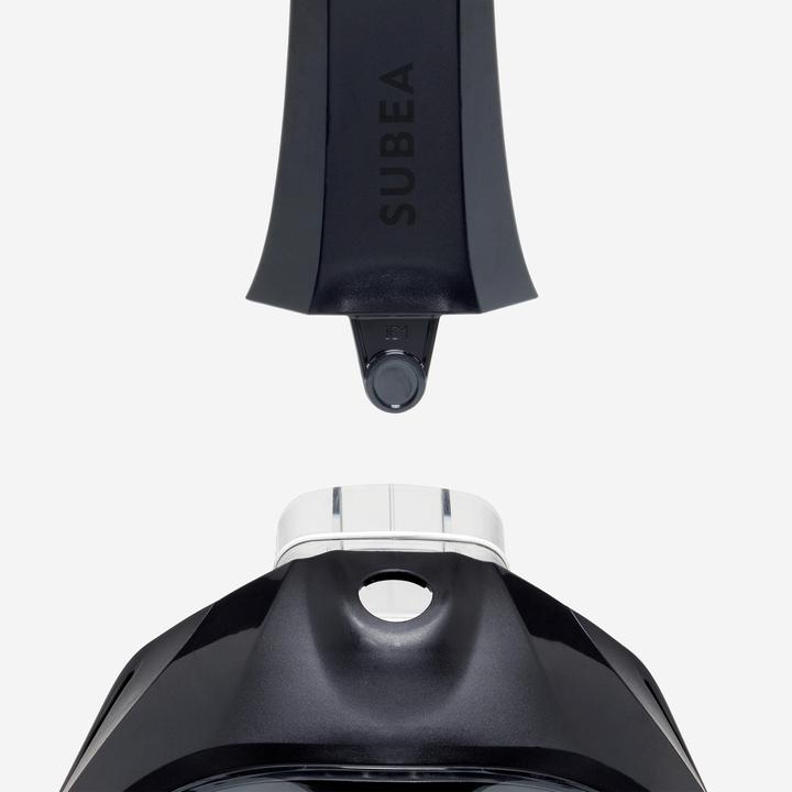 Produktbild Subea Schnorchelmaske Tauchen Damen/Herren - Easybreath 900 schwarz