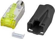 Produktbild EFB Elektronik Hersteller: HIROSE RJ45-Hirose Stecker STP, TM31 schwarz, 10 Stück, 3 Elemente, Cat.6A Channel Class (CAT6a)