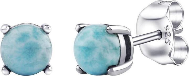 Immagine prodotto Silvego Orecchini in argento con vero Larimar naturale JJJLRD6ELR (Argento)