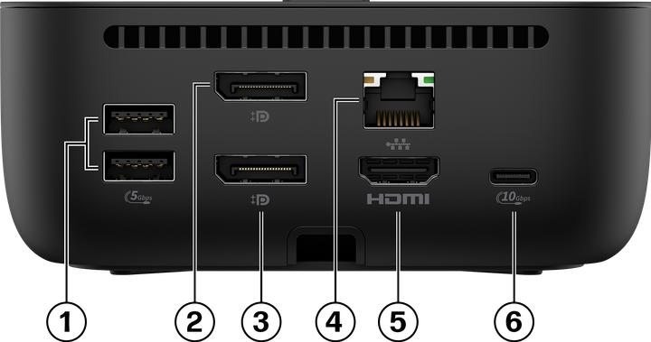 Actual product image HP G6 (USB-C)