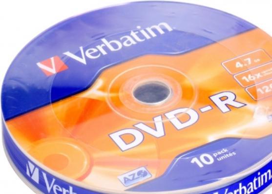 Productafbeelding Verbatim DVD-R AZO 4.7GB 16X Mat (10 x)