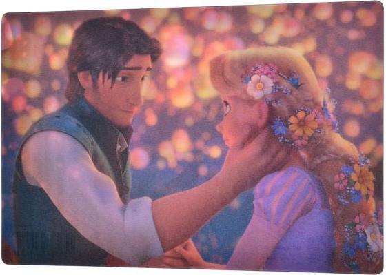 Produktbild Disney Rapunzel & Flynn Rider, Pascal Postkarte Kanu Lenticular