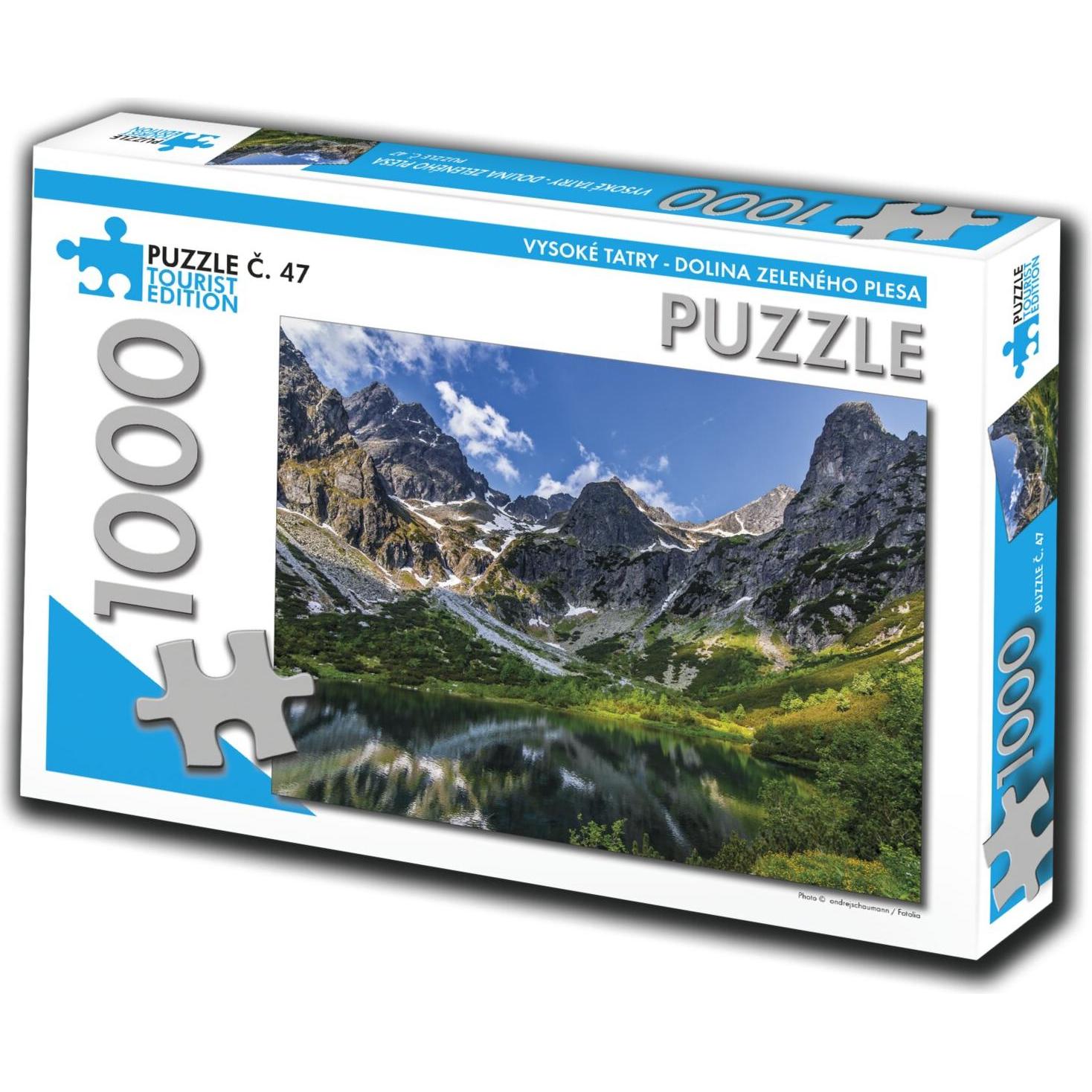 Tourist Edition Puzzle Hohe Tatra, Grünes Pleso-Tal 1000 Teile (Nr.47) (1000 Teile)