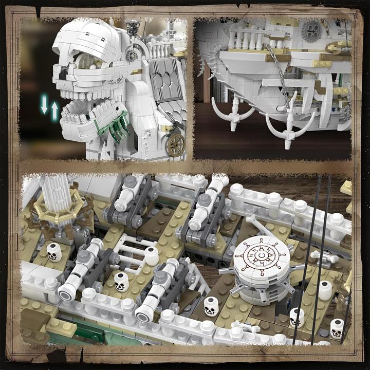 Actual product image Mould King Styx pirate ship