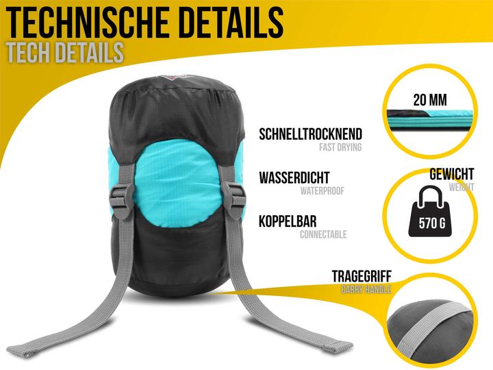 Image du produit Normani Sac de couchage ultraléger Runty (210 cm)