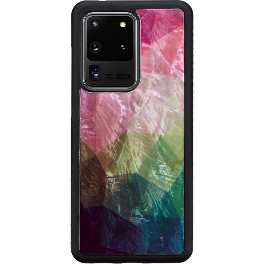 Ikins case for Samsung Galaxy S20 Ultra water flower juodas (Samsung Galaxy S20 Ultra), Smartphone Hülle, Schwarz