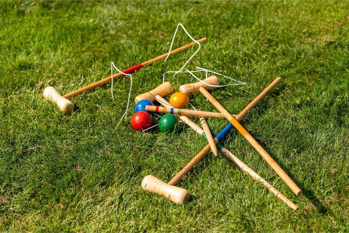 Actual product image Outdoor play Croquet set