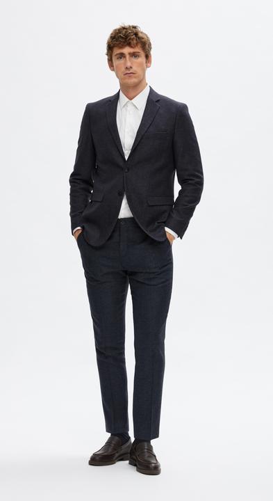 Actual product image Selected Wool suit trousers