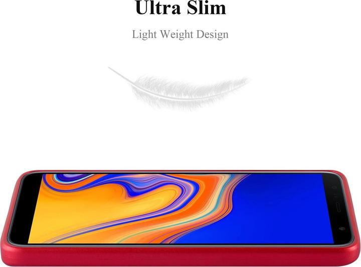 Actual product image Cadorabo TPU Matt Metallic Cover (Samsung Galaxy J4 Prime)